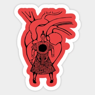 Heart Protector Sticker